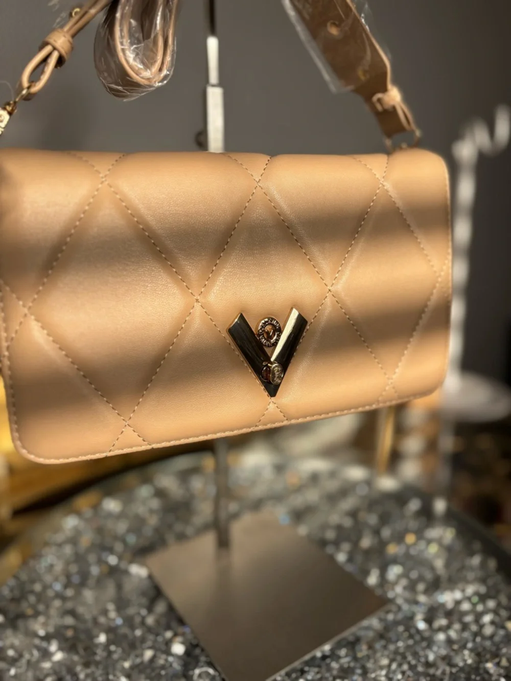 Valentino Orlandi quilted crossbody bag NWT - Picture 3 of 15